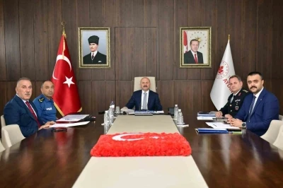 Aydın&rsquo;da &uuml;niversite ve yurtlarda g&uuml;venlik konusu g&ouml;r&uuml;ş&uuml;ld&uuml;