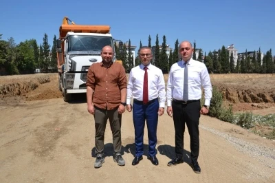 Yeni adliye sarayında &ccedil;alışmalar s&uuml;r&uuml;yor