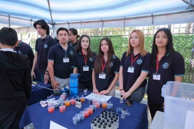 O okul T&Uuml;BİTAK&rsquo;ta 45 proje ile zirveye yerleşti