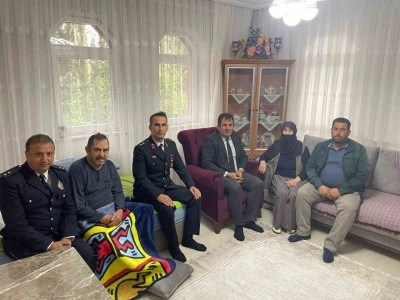 Aydıntepe’de gaziler ziyaret edildi