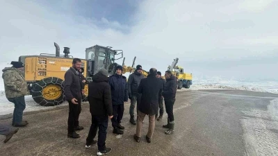 Aydıntepe&rsquo;de Kış Festivali &ouml;ncesi yol a&ccedil;ma &ccedil;alışmaları yapılıyor