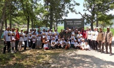 Babalar ve çocukları Beyşehir’deki kampta buluştu