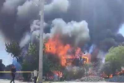 Bağ Evinde Korkutan Yangın: Alevler Mahalleliyi Sokağa Döküldü