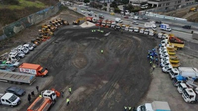 Bağcılar Belediyesi kar hazırlıklarını tamamladı