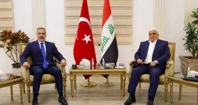 Bakan Fidan, Haşdi Şabi Komisyonu Başkanı Feyyad ile g&ouml;r&uuml;şt&uuml;