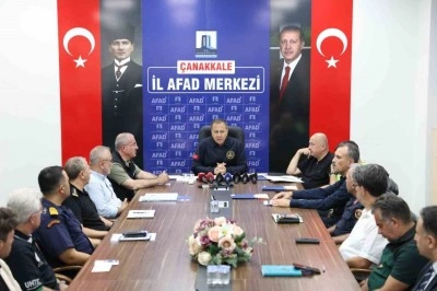 Bakan Yerlikaya: "Çanakkale’deki yangın tümüyle kontrol altına alındı"