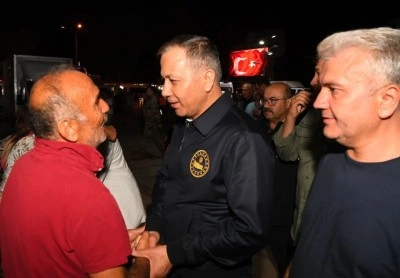 Bakan Yerlikaya: "Devletimiz tüm imkanlarıyla vatandaşlarımızın yanında"