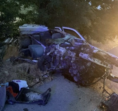 Balıkesir’de feci kaza: 3 ölü, 1 yaralı