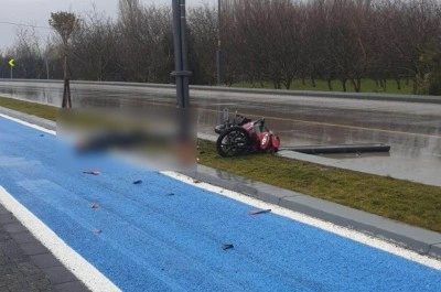 Balıkesir’de motosiklet sürücüsü feci şekilde can verdi