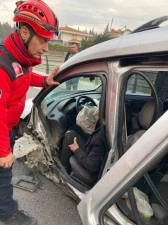 Balıkesir’de trafik kazası: 1 yaralı