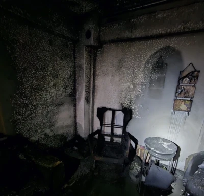 Bandırma&rsquo;da ev yangını: 6 kişi tahliye edildi