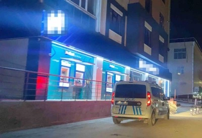 Banka alarmı polisi harekete geçirdi