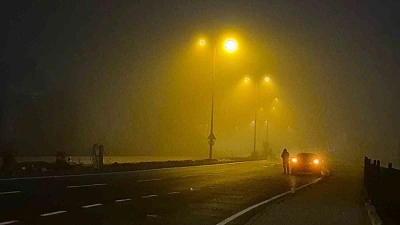 Bartın’da yoğun sis