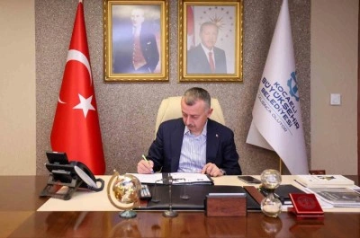 Başkan Büyükakın, Gazze ile kardeş şehir protokolünü imzaladı