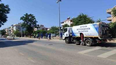 Başkan Çerçioğlu’nun çalışmaları ile Kuşadası ve Didim pırıl pırıl oluyor