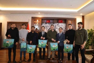 Başkan Çerkez’den golbol takımına destek