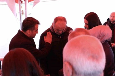 Başkan Doğan&rsquo;dan şehit ailesine taziye