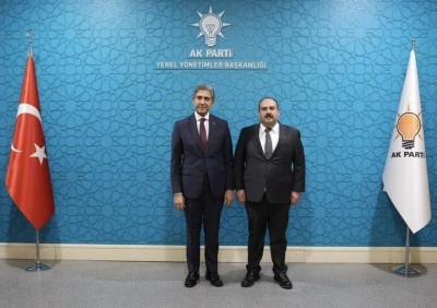 Başkan Hamamcı devam eden ve planlanan projelerle ilgili Ankara&rsquo;da g&ouml;r&uuml;şmeler yaptı