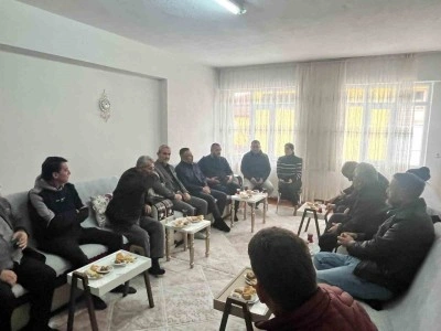 Başkan Kalın ev ziyaretlerini s&uuml;rd&uuml;r&uuml;yor