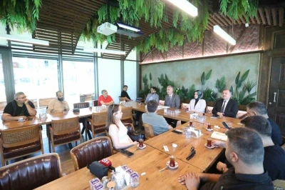 Başkan Taban yerel basın temsilcileriyle buluştu
