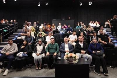 Başkan Tahmazoğlu, Evlilik Okulu &ccedil;iftleriyle buluştu