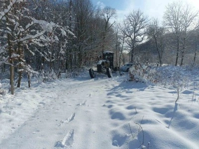 Başkan Tavlı: "Karla mücadele çalışmalarımız sürüyor, yollarımız açık"