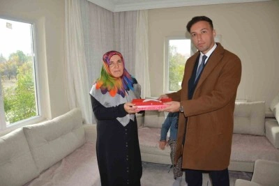 Başsavcı Ozan Kapıcı&rsquo;dan şehit ailesini ziyaret