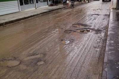 Batman Çarşı Mahallesi’nde Yağmur Sonrası Çile