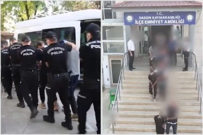 Batman'da Göçmen Kaçakçılığı Operasyonu 19 Kaçak Göçmen Yakalandı,