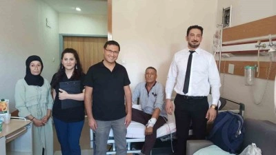5 saatlik kapalı ameliyatla sağlığına kavuştu