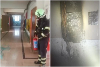 Batman'da Okulda Çıkan Elektrik Yangını Korkuttu