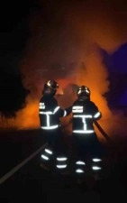 Batman’da seyir halindeki tır alev aldı