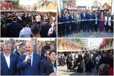Batman’da Tekstil ve Hediyelik Eşya Fuarı Kapılarını Açtı