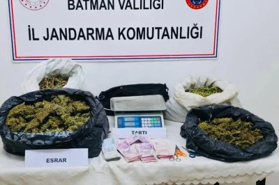 Batman'da Uyuşturucu Operasyonu