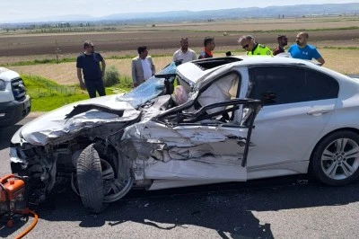 Batman-Diyarbakır Yolunda Zincirleme Kaza