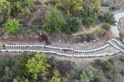 Batman Sason'da Organik Bal Üretimi