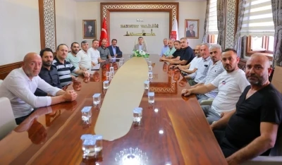 Servis şoförlerine yönelik bilgilendirme toplantısı