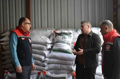 Y&uuml;zde 50 hibeli yem bezelyesi tohumu dağıtıldı