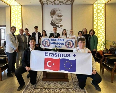 Erasmus &ouml;ncesi anlamlı ziyaret