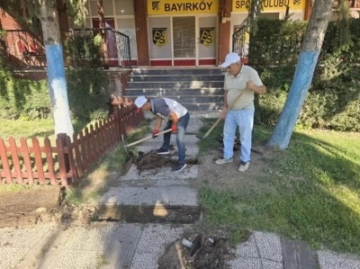 Bayırk&ouml;y&rsquo;de bakım ve onarım &ccedil;alışmaları s&uuml;r&uuml;yor