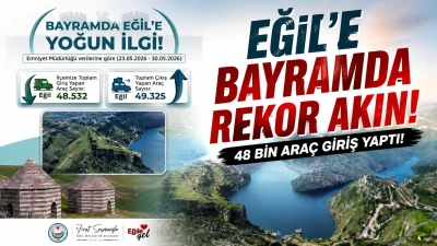 Bayramda Eğil&rsquo;e Ziyaret&ccedil;i Akını