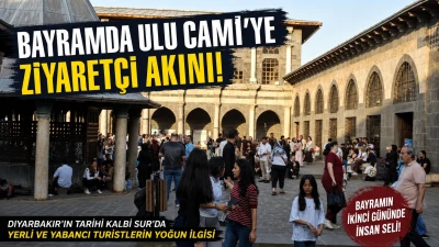 Bayramda Ulu Cami&rsquo;ye Ziyaret&ccedil;i Akını