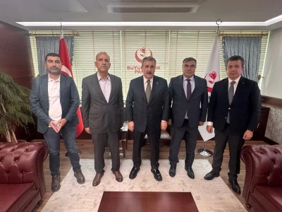 BBP Genel Başkanı Destici’ye iade-i ziyaret