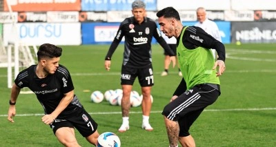 Beşiktaş’ta Galatasaray maçı hazırlıkları devam ediyor