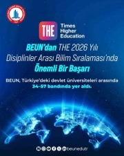 BEUN&rsquo;dan THE 2026 Yılı Disiplinler Arası Bilim Sıralaması&rsquo;nda &Ouml;nemli Bir Başarı