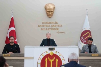 Bilecik Belediye Meclisi toplantısında 10 g&uuml;ndem maddesi karara bağlandı