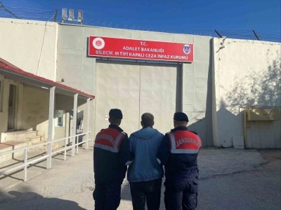 Bilecik&rsquo;te 3 yıl 9 ay hapis cezası bulunan şahıs jandarma tarafından yakalandı