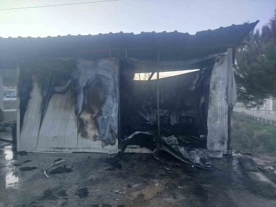 Elektrikli ısıtıcısı konteyneri k&uuml;l etti