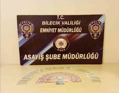 Bilecik&rsquo;te kumar baskını: 7 kişiye 95 bin lira ceza