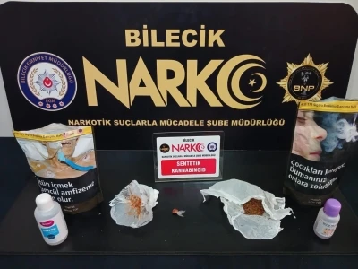 Bilecik&rsquo;te narkotik operasyonu: 2 g&ouml;zaltı
